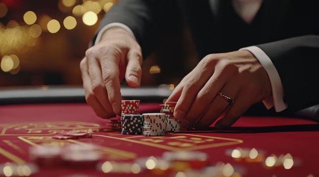Certified dealer training Professional dealer at live table
